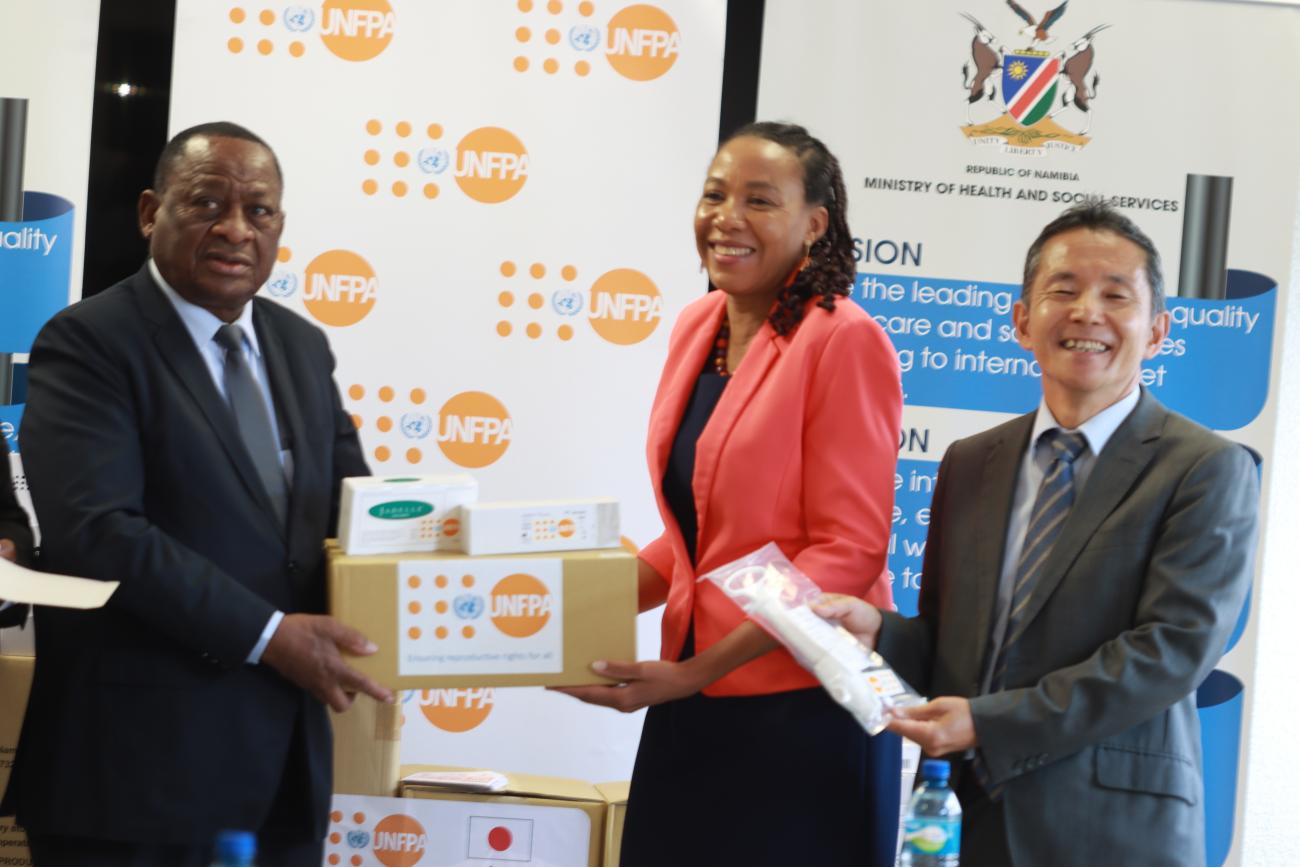 UNFPA and Japan provide reproductive health commodities to sustain